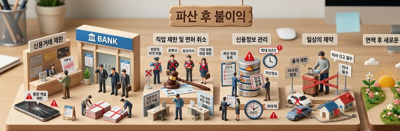 파산 후 불이익 「동시폐지 vs 일반파산」