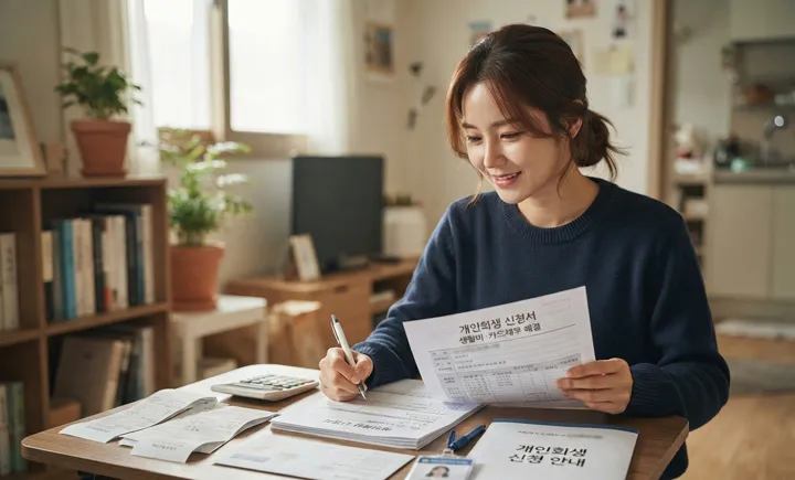 간호조무사로 근무하던 중 실직으로 발생한 생활비·카드채무, 개인회생 진행 사례