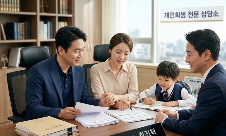 자영업 부부가 함께 신청한 개인회생, 사업소득과 자녀 부양관계를 반영한 사례