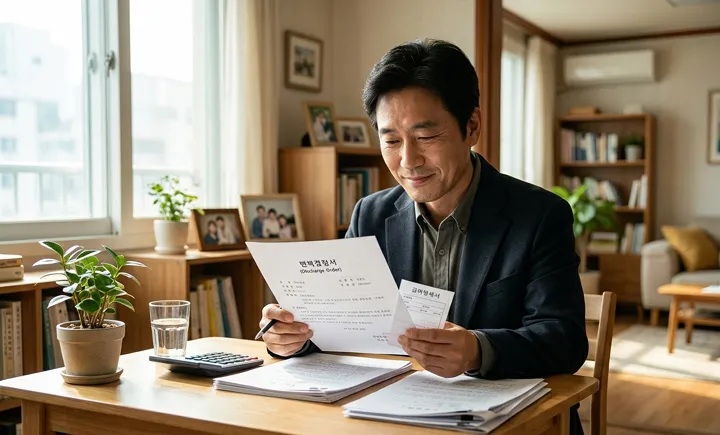 급여소득이 발생한 상태에서 진행한 개인파산, 면책결정을 받은 사례