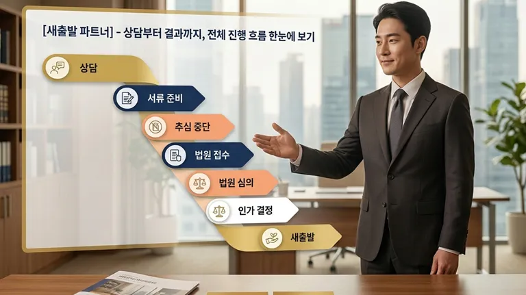 상담부터 결과까지, 전체 진행 흐름 한눈에 보기